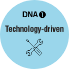 DNA1.Technology-driven