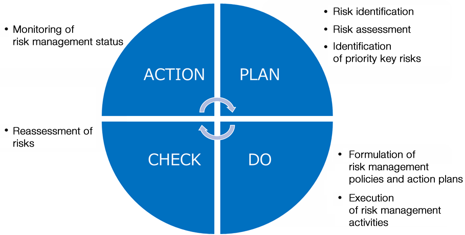 Management cycle under ERM