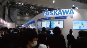 Yaskawa booth at the SMART FACTORY Expo